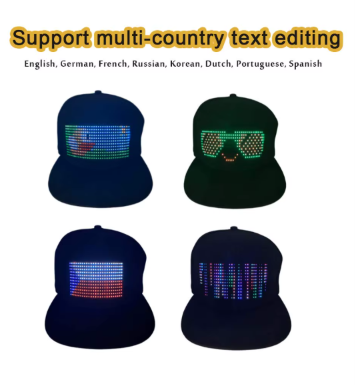 Casquette LED Connectée - vue 2