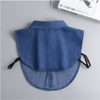Faux Col en Jean - vue 4